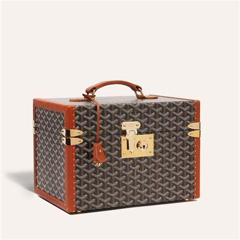 yellow goyard case|Sardaigne Vanity Case .